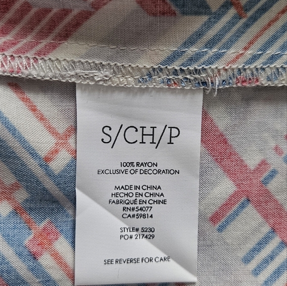 CAbi Vibrant Sleeveless Tie Front Tank Top - Picture 5 of 6